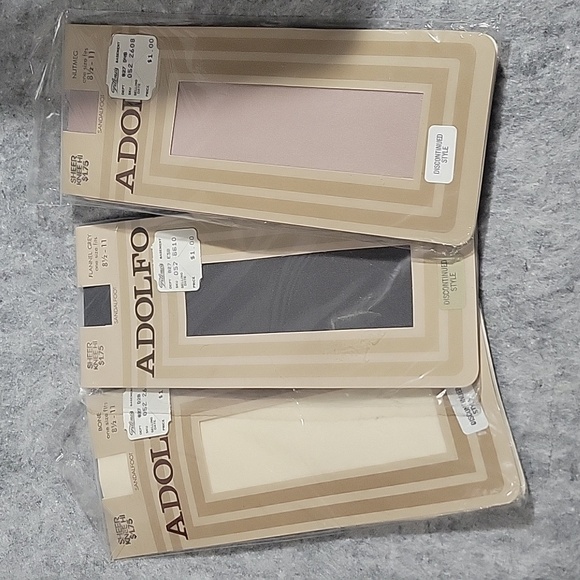 Adolfo Accessories - Vintage Adolfo Sheer Knee Hi NIP